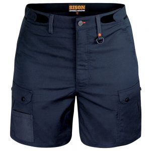 Bison Shorts Ladies Lightweight Stretch Polycotton