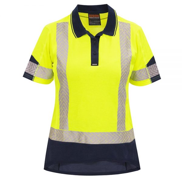 Bison Polo Women's Day/Night Quick-dry Cotton Back - Image 3
