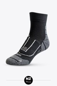 Sock Unisex Performance Tec Quarter – Black