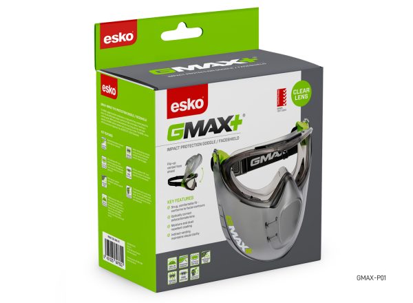 Esko GMax+ Goggle/Faceshield Clear - Image 2