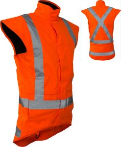 Caution StormPro Vest TTMC-W17 X-Back Fleece Lined