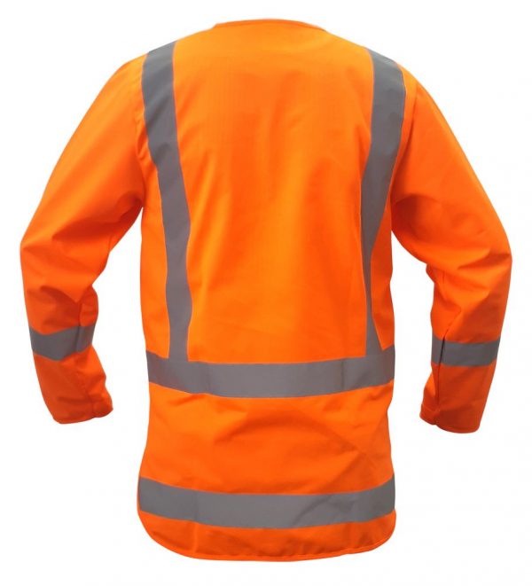 Caution TTMC-W17 Long Sleeve Safety Vest PCV1501 - Image 3