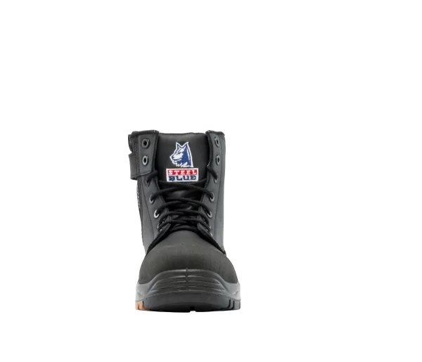 Steel Blue Argyle Zip Sided TPU Scuff Composite Boot 317532 - Image 3