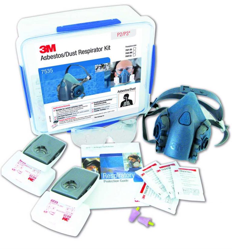 3M Asbestos Dust Respirator Kit 7535 Medium Asbestos Mask