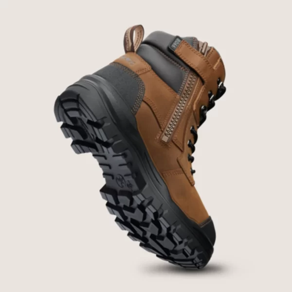 Blundstone Rotoflex 8066 Saddle Brown Zip Sided - Image 3