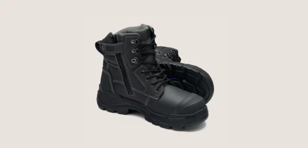 Blundstone Rotoflex 9061 Zip Sided Black Boots - Image 4