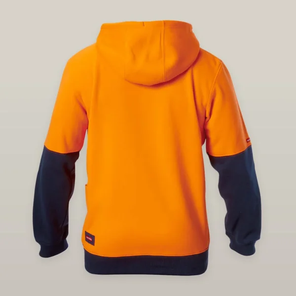 Hard Yakka Fleece Hoodie Hi-Vis Y19325 - Image 3