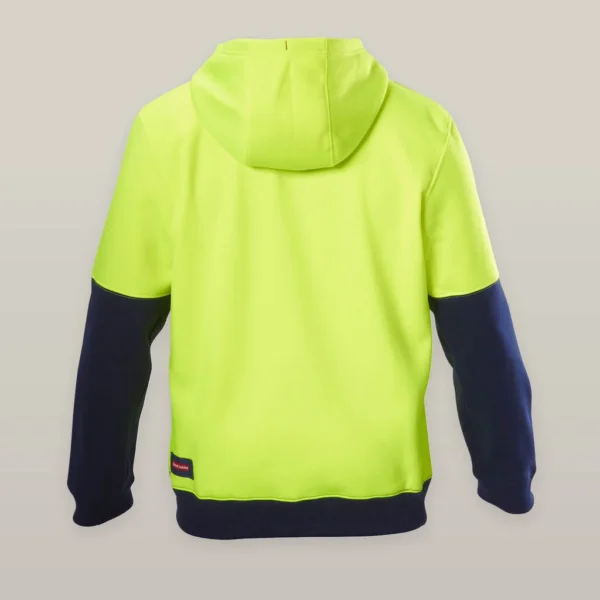 Hard Yakka Fleece Hoodie Hi-Vis Y19325 - Image 4