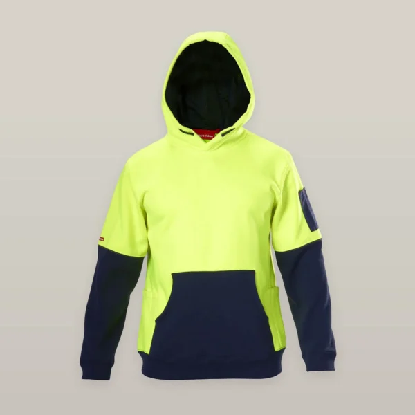 Hard Yakka Fleece Hoodie Hi-Vis Y19325 - Image 5
