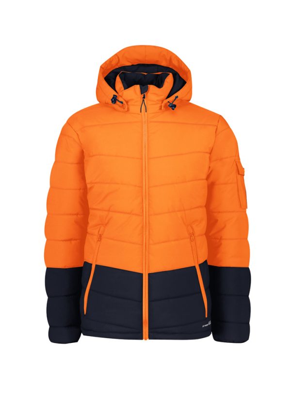 Syzmik Streetworx Puffer Jacket Unisex Hooded ZJ240 - Image 2