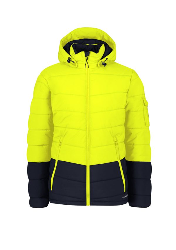 Syzmik Streetworx Puffer Jacket Unisex Hooded ZJ240 - Image 4