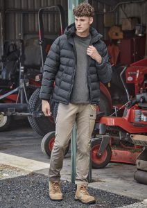 Syzmik Streetworx Puffer Jacket Unisex Hooded ZJ240
