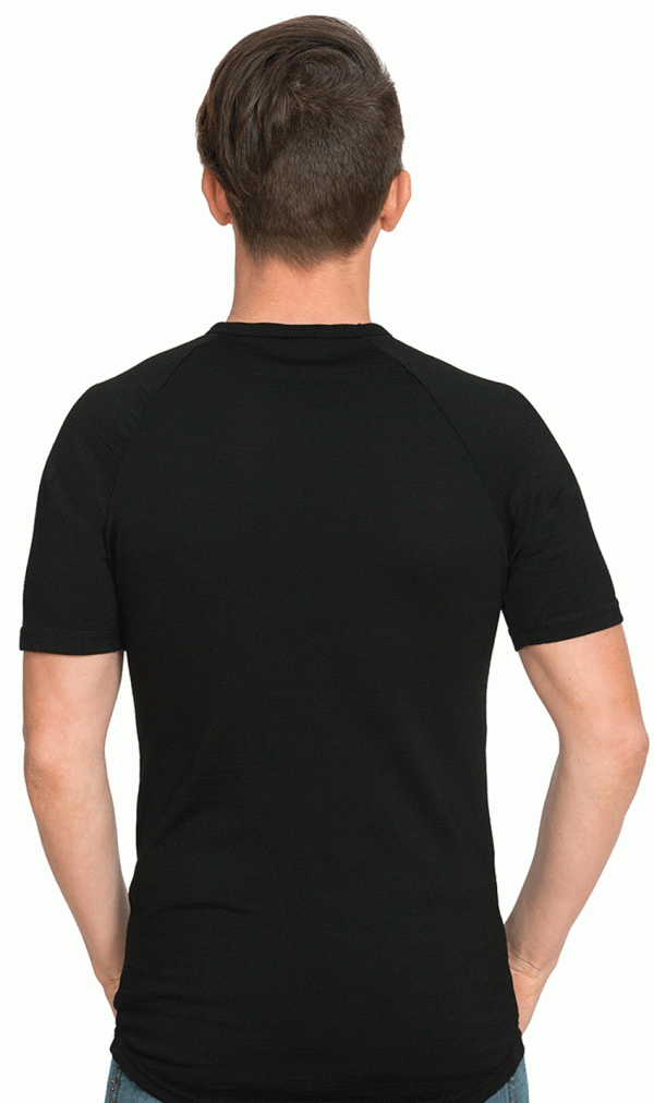 Brass Monkey Thermal Merino Short Sleeve V Neck - Image 3