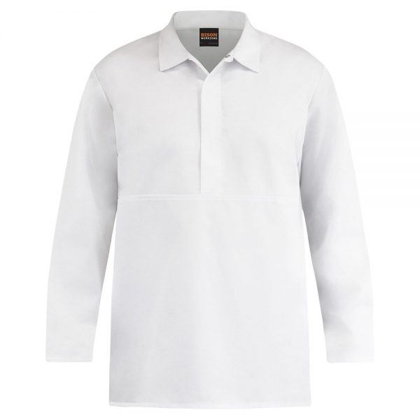 Jerkin White Long Sleeve