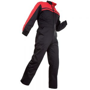 Bison Polycotton Overall Workzone Euro  Zip