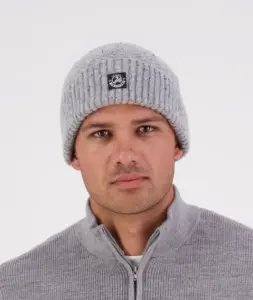 Swanndri South Road Waffle Beanie Grey or Coffee(espresso)