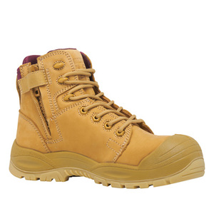 Hard Yakka Legend Women’s Wheat Zip Sided Laceup Safety Boot