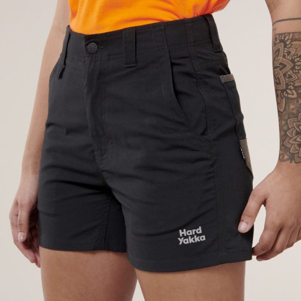 Hard Yakka Women's Raptor Short Shorts 3056 - Image 4