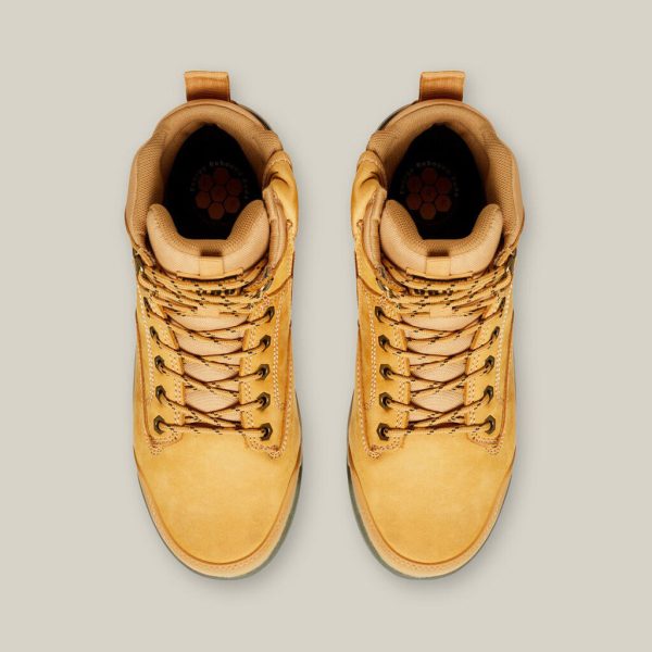 Hard Yakka 3056 Wheat Zip Sided Safety Boots - Image 2