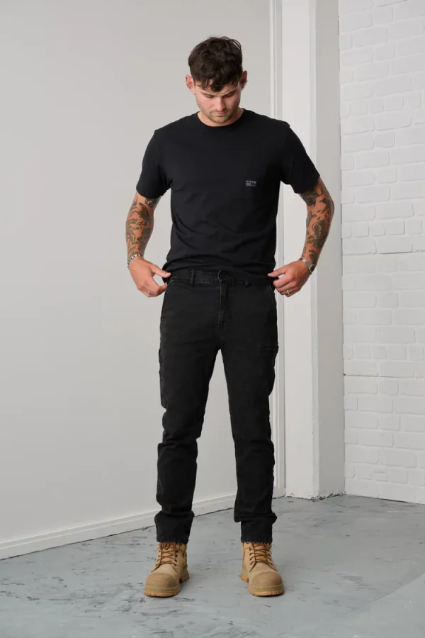 XDMG Denim Work Pant - 90s Blue or Black Wash - Image 8