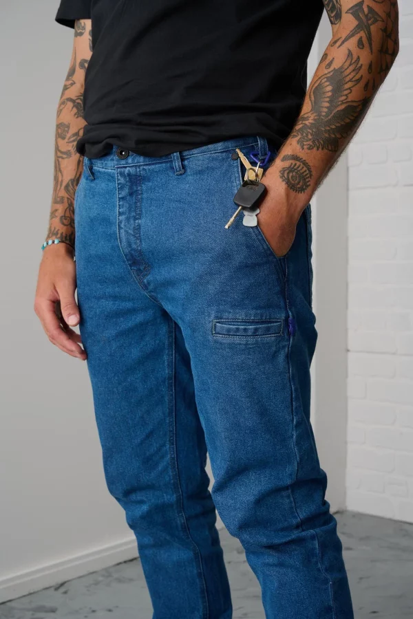 XDMG Denim Work Pant - 90s Blue or Black Wash - Image 4