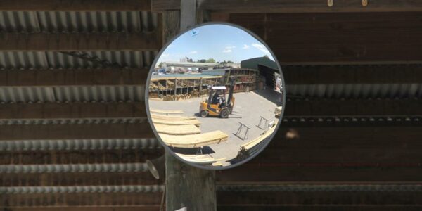 Bennett Heavy Duty 300mm Acrylic Outdoor Mirror