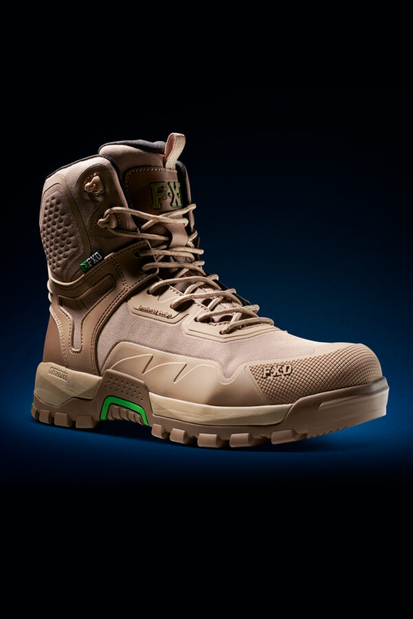 FXD Nitrolite Work Boots WB-5 Black, Stone, Wheat