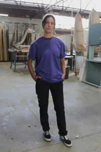 XDMG Tee Shirt With pocket – Black or Electric Purple
