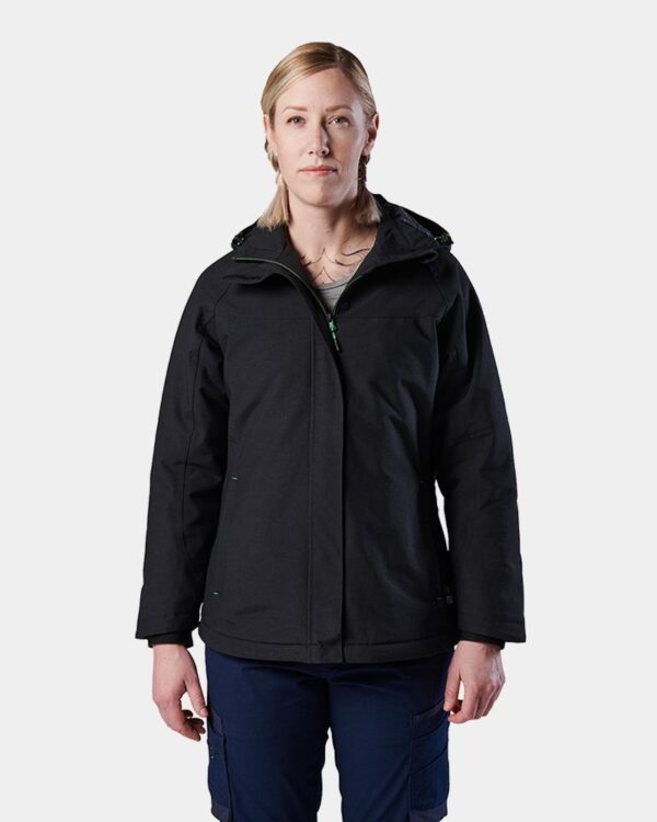 FXD Womens Waterproof Jacket Insulated - Black - Image 2