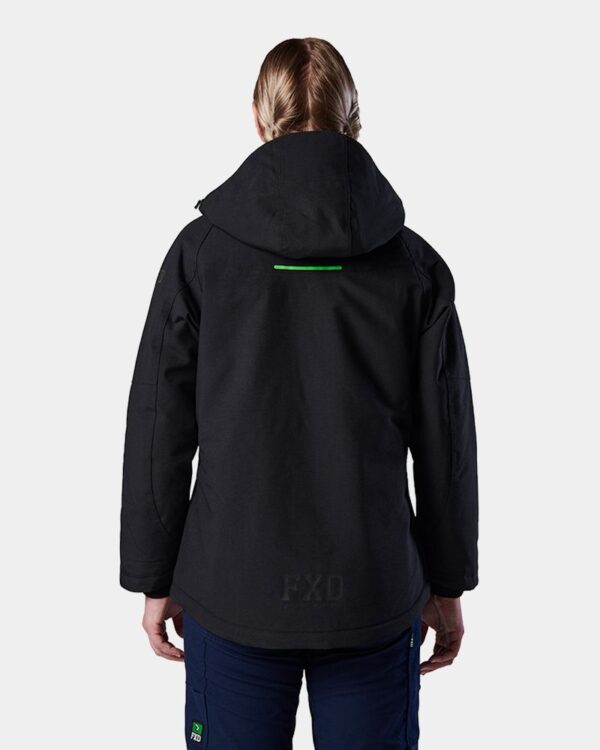 FXD Womens Waterproof Jacket Insulated - Black - Image 3