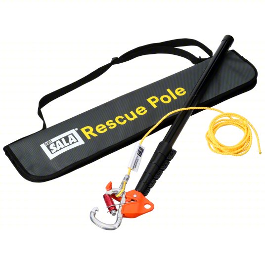 3M Rescue Pole DBI-SALA 8900299, Black, 1EA