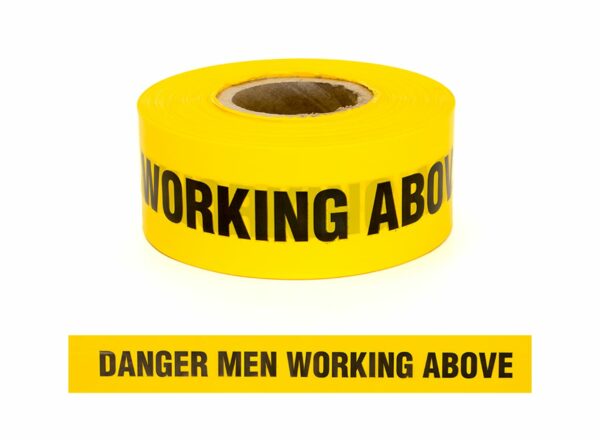 Tape Barrier Danger Men Working Above 75mmx250M