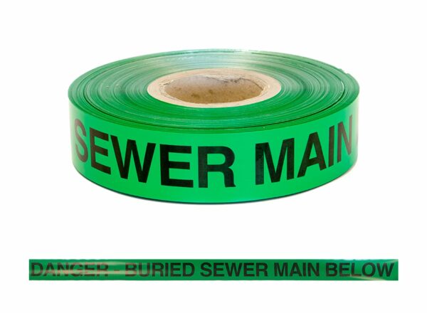 Trench Tape Sewer Below Detectable Foil 50mmx304m