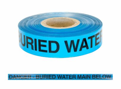 Water Main Below Tape – Detectable Foil Trench Tape 50mmx304m