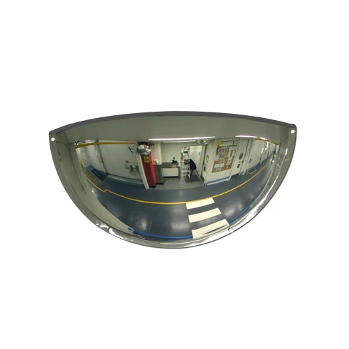 Bennett Deluxe 500mm Half Dome Mirror Stainless Steel