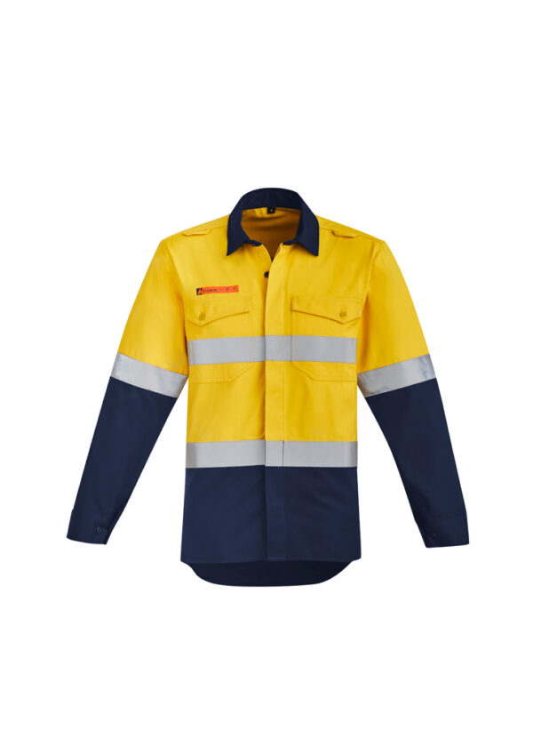 Syzmik Shirt FR Hi-Vis Taped Men's ZW140 - Image 3