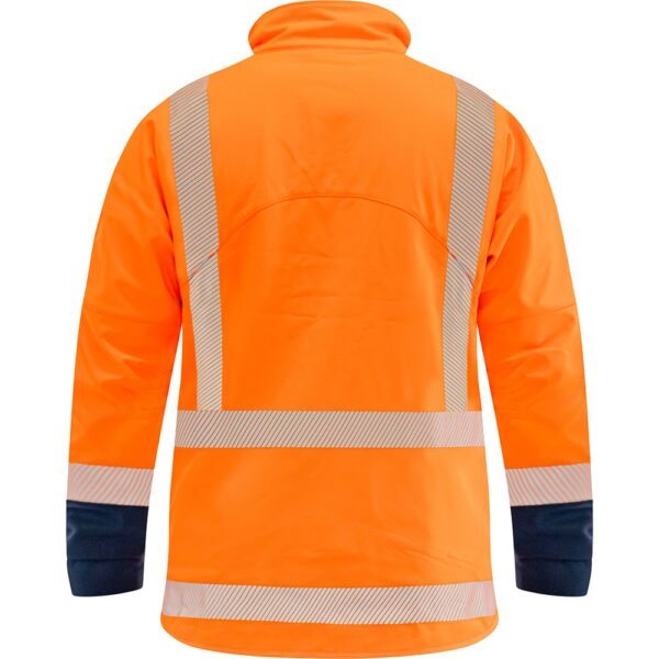 Arcguard Softshell Jacket 16Cal TTMC Inheratex Orange/Navy - Image 2