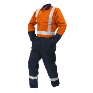 Overalls Lightweight Ripstop Cotton Day/Night 200g – Orange Navy