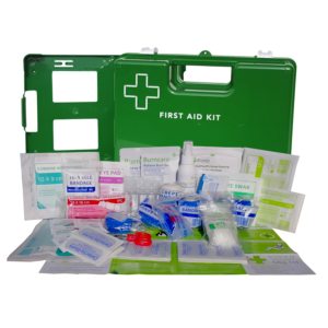 First Aid Kit Medium Food/Catering, Plastic Wall Mount