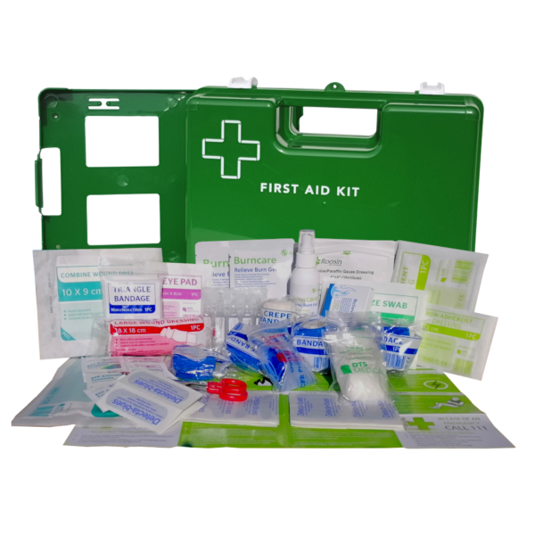 First Aid Kit Medium Food/Catering, Plastic Wall Mount