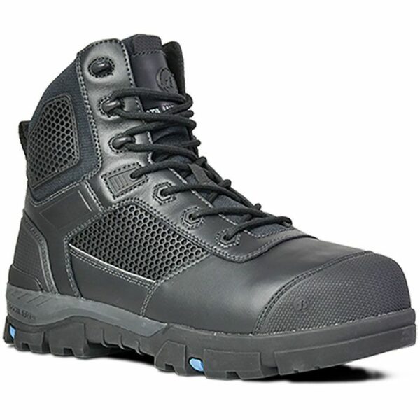 Bata Boot Avenger Zip Sided, Anti-Penetration = Black - Image 2