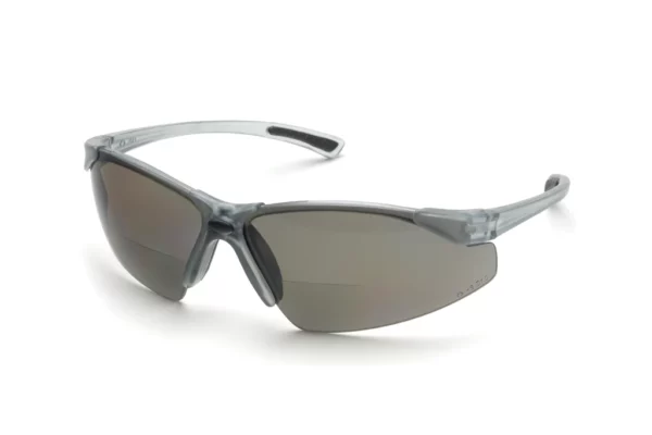 Bi-Focal Safety Glasses RX200 Grey or Clear Lens Bifocal