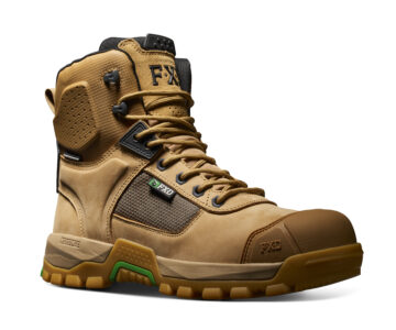 FXD Waterproof Boots WB-1WP Zip Sided Wheat USA Sizing