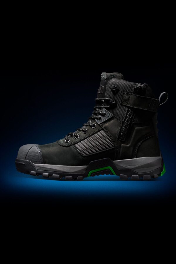 FXD Waterproof Boots WB-1WP Zip Sided Wheat Or Black USA Sizing - Image 9
