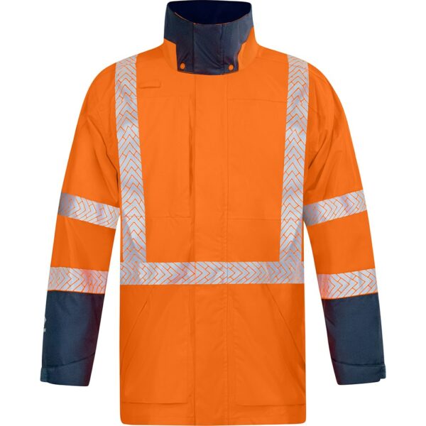 Bison Rain Jacket Stamina ECO TTMC Orange XS - 8XL - Image 3