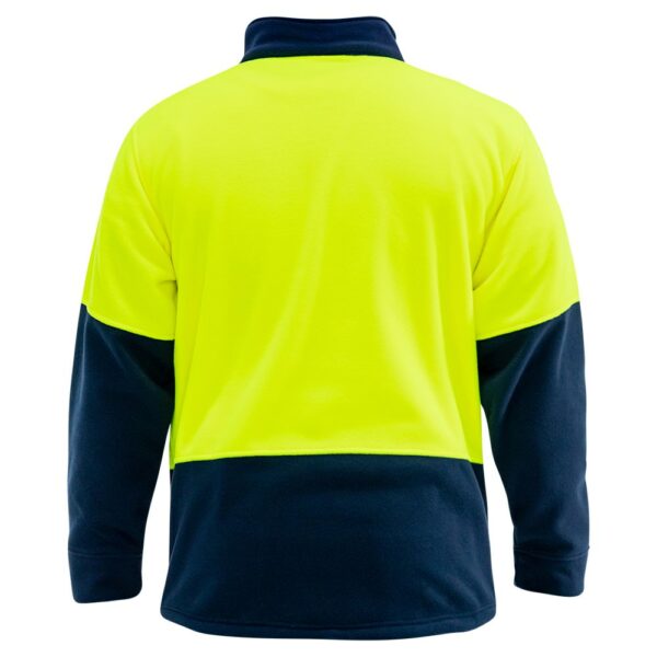 Bison Polar Fleece Day Only Orange/Navy XS - 8XL - Image 4