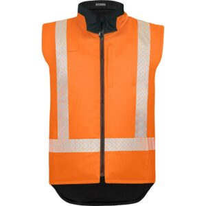 Bison Reversible Puffer Vest – Stamina ECO TTMC Orange