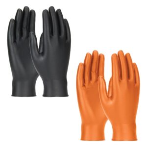 Grippaz Skins Nitrile Gloves –  Black or Orange
