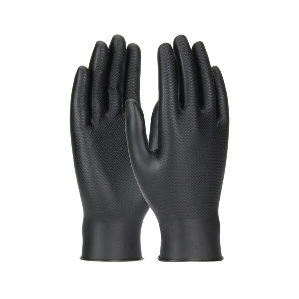 Grippaz Skins Nitrile Gloves -  Black or Orange - Image 2