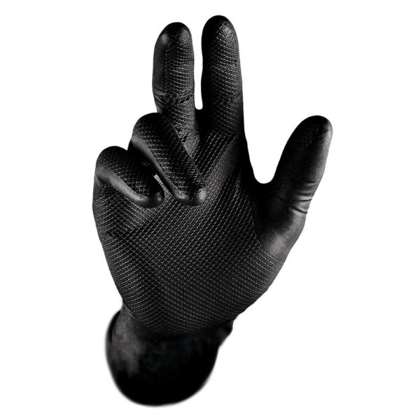 Grippaz Skins Nitrile Gloves -  Black or Orange - Image 4